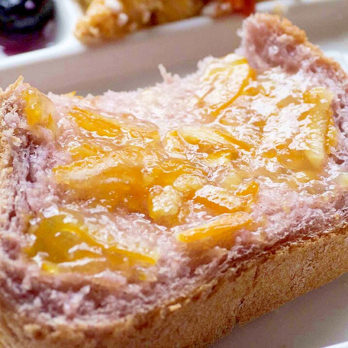 ホームベーカリー de 紫芋のパン